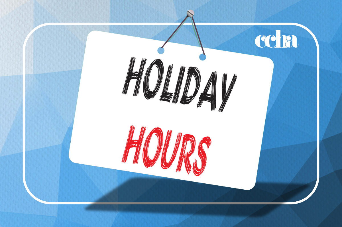 Opening times over the holiday season